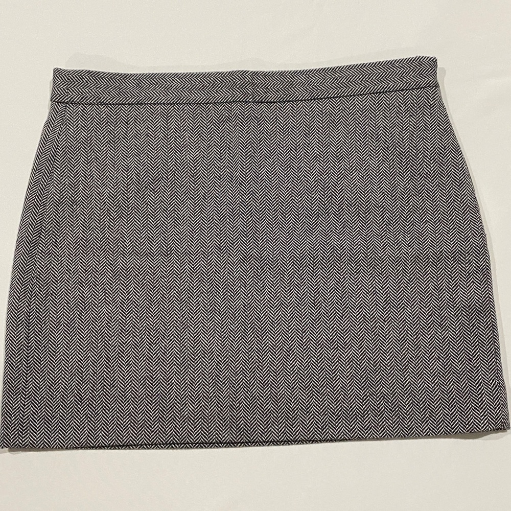 Gap Herringbone Mini Skirt SZ 10
